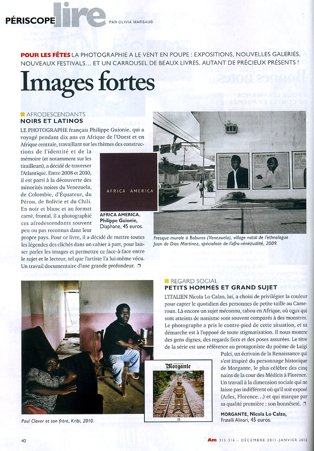 MORGANTE_Africa Magazine décembre 2012