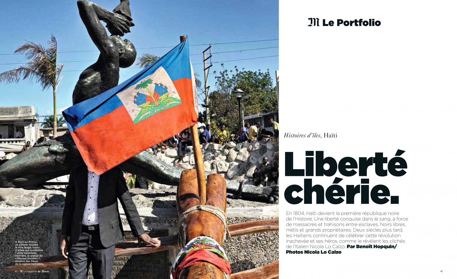 Le Monde M, Liberté Chérie, Text by Benoit Hopquin