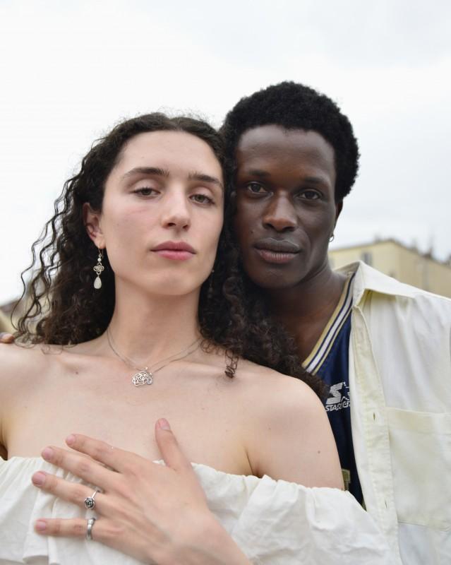 Rose et Chris, Pride des Banlieues, Saint-Denis., le 4 juin 2022.