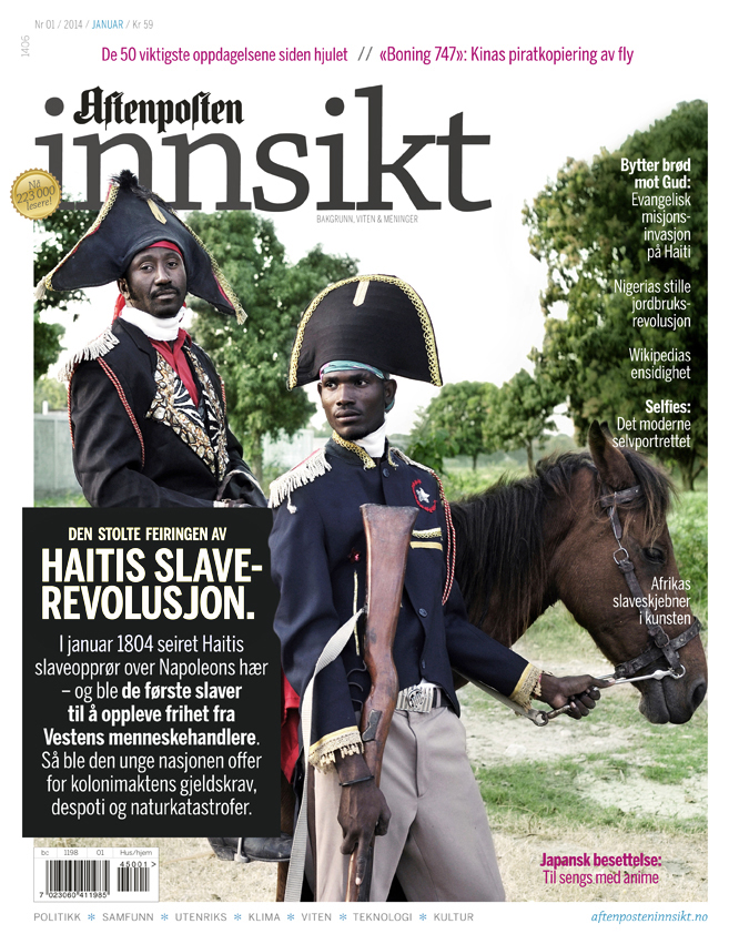 Ayiti published in Aftenposten